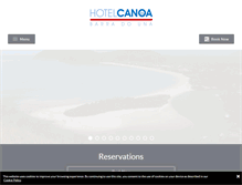 Tablet Screenshot of canoa.com.br